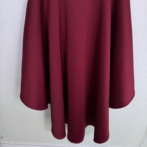 Elhoffer Dress Womens XL Galactic Commander Cosplay Costume Con Festival Maroon - Picture 9 of 14